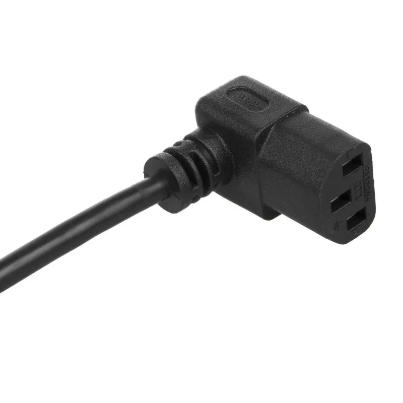 Maclean MCTV-854 Kaltgeräte-Netzkabel, 3-polig, Schwarz, 1,5 m