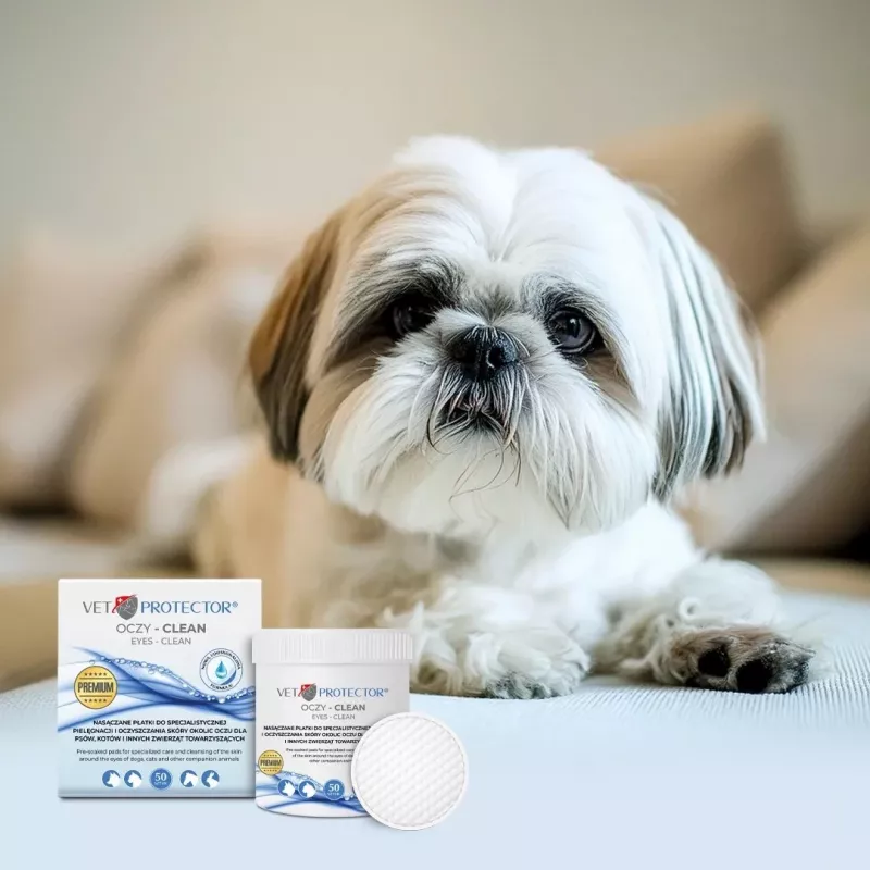 JM SANTE VET PROTECTOR Eye Clean Wipes 50 Stück