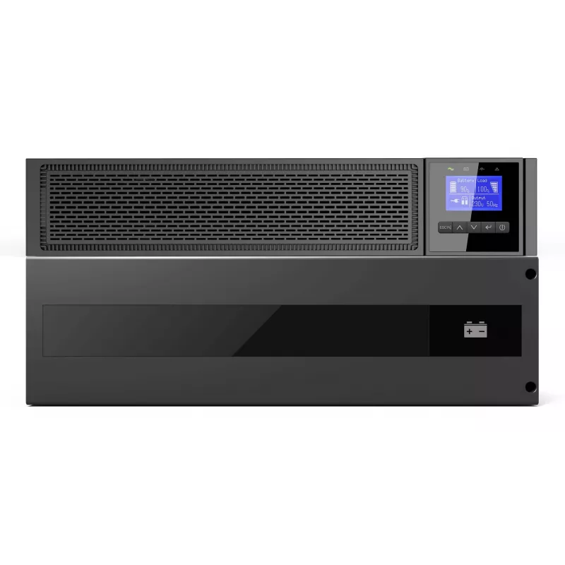 LevelOne VOLTA UPS-2110 Online Double Conversion USV 10KVA/10000W 6U Rack/Tower Schwarz