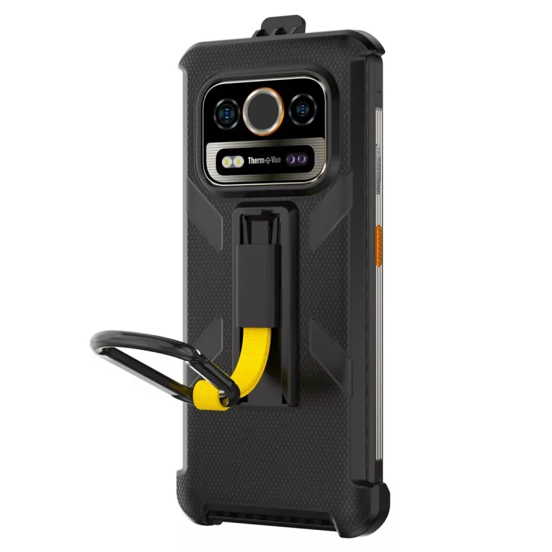 Multifunktionale Hülle für Ulefone Armor 25T / 25T Pro - Schwarz