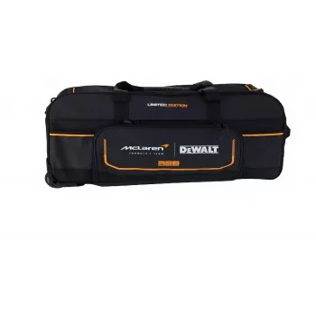 DEWALT McLaren F1 Team Pro TSTAK Mobile Werkzeugkiste mit Rollen, 55L, Schwarz