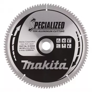 Makita Kreissägeblatt 305x30x100T Spezialisiert Aluminium