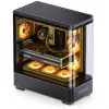 Jonsbo TK-5 Midi-Tower, ATX, Tempered Glass - Schwarz