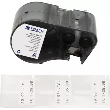 Brady BMP51 M511 Polypropylen-Fahnenetiketten für Kabel und Leitungen (M5-01-425-FT)