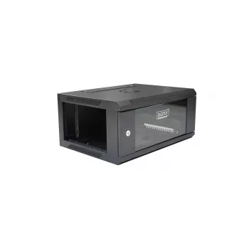 Digitus DN-W19 04U/450/B Rack-Schrank 4U Wandmontage-Rack Schwarz