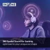 Sony INZONE H5 Wireless Gaming Headset Over-Ear mit Mikrofon Weiß