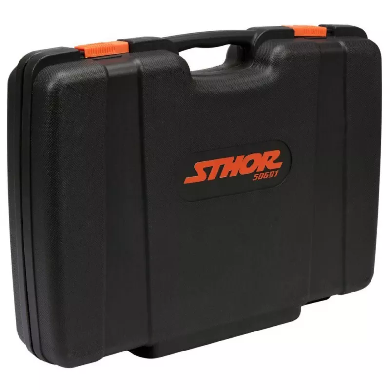 216-teiliger Steckschlüsselsatz 1/2 Zoll, 3/8 Zoll, 1/4 Zoll T58691 STHOR