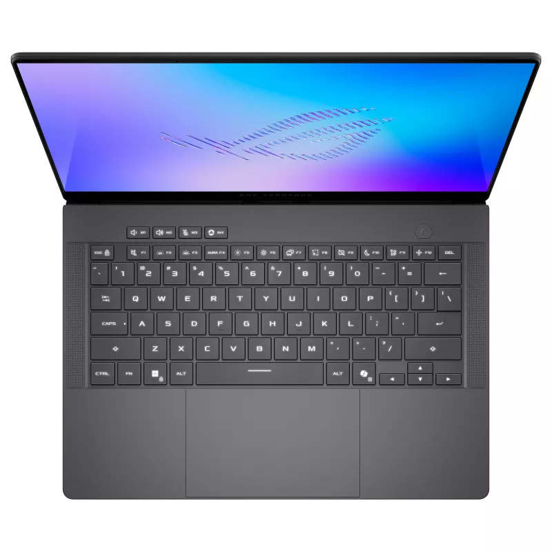 ASUS ROG Zephyrus G14 GU405AW-SY033W Gaming-Laptop, 14 Zoll 3K OLED 120Hz, Intel Core Ultra 9 386H, 64GB LPDDR5x, 2TB SSD, GeForce RTX 5080 16GB, Windows 11 Home