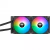 Thermaltake TH280 V2 ARGB All-in-One Flüssigkeits-CPU-Kühler, 280mm Radiator, 2x140mm PWM Lüfter, Kupfer-Kaltplatte, Adressierbare RGB-Beleuchtung