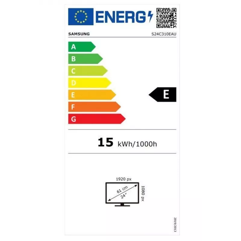 Samsung S24C310EAU 24 Zoll IPS Full HD LED Monitor - Schwarz