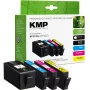 KMP PRINTTECHNIK KMP Wiederaufbereiteter Tintenpatronen-Multipack für HP 912XL (3YP34AE) - Schwarz, Cyan, Magenta, Gelb - 4er-Pack High Yield