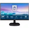 Philips V-Line 243V7QDSB 23.8 Zoll Full HD IPS LED Monitor - FlickerFree, LowBlue Modus, 75Hz, VGA/DVI/HDMI