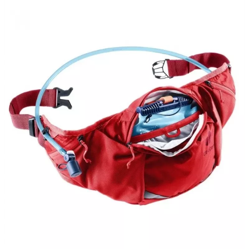 Deuter Pulse 3 Hüfttasche 3L Cherry-Masala Rot