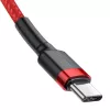 Baseus Cafule USB-C auf USB-C Kabel 60W 1m Rot