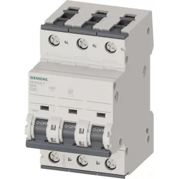 Siemens 5SY4320-7 Leitungsschutzschalter 20 A 3-polig C