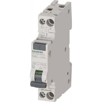 Siemens 5SV1316-4KK16 RCBO Typ F 30mA C16 1P+N 6kA