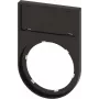 Siemens SIRIUS ACT 3SU1900-0AR10-0AA0 Legendenschildhalter flach abgerundet schwarz 12,5x27 mm