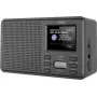 XORO DAB 142 Tragbares DAB+ Radio mit FM, Wecker, 2,4 inch TFT-Display, Schwarz
