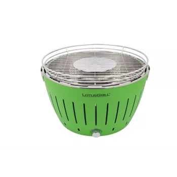 LotusGrill G34 U Green Tragbarer Holzkohlegrill