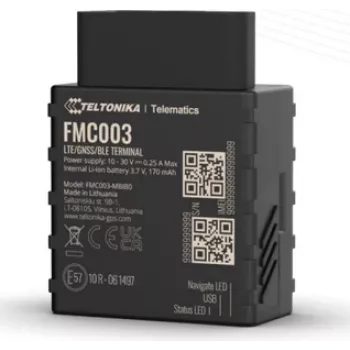 Teltonika FMC003 GPS Tracker 4G LTE Cat 1 GNSS 128 MB Schwarz