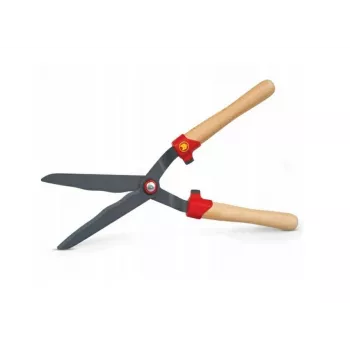 WOLF-Garten HS-WW Heckenschere mit Wellenschliff und Holzgriffen