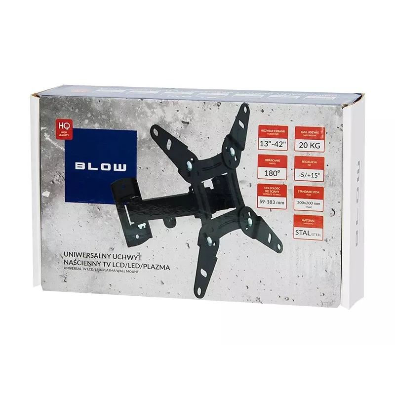 BLOW LCD TV Bracket HQ 13-42 TYP X with Hinge 180°