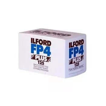 ILFORD FP-4 Plus 135/24 Schwarzweiß-Negativfilm (ISO 125, 35mm, 24 Aufnahmen)