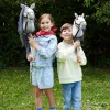 TOOTINY HOPPIHORSE Hobby Horse A4 Grau
