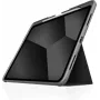 STM Dux Plus Folio für iPad Pro 11 Zoll / iPad Air 4./5. Generation - Schwarz/Transparent