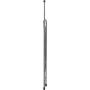 WENKO Aluminium Design Klapptrittleiter 3-stufig Haushaltsleiter (601012100)