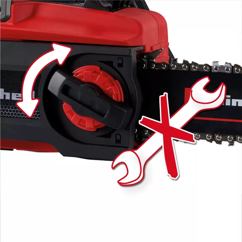 Einhell GE-LC 18/25 Li BL-Solo Akku-Kettensäge, bürstenloser Motor, 250 mm Schwert, Softgrip, Power X-Change (4600070)