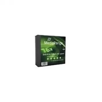 MediaRange 5 x DVD-R 4,7 GB 16x Slim Jewel Case MR418