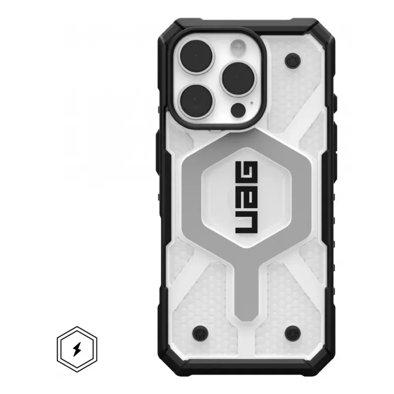 Urban Armor Gear 114464114343 Handyhülle 16 cm (6,3 inch) Cover Schwarz, Grau, Weiß