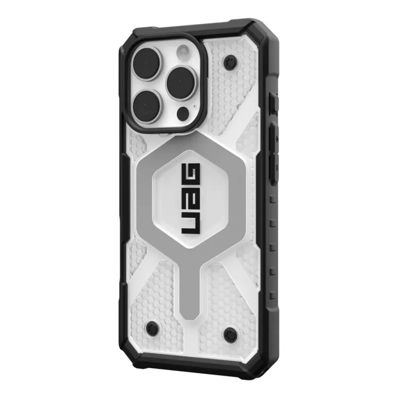 Urban Armor Gear 114464114343 Handyhülle 16 cm (6,3 inch) Cover Schwarz, Grau, Weiß