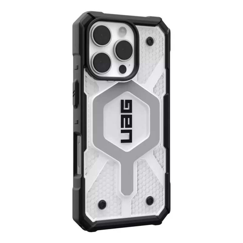 Urban Armor Gear 114464114343 Handyhülle 16 cm (6,3 inch) Cover Schwarz, Grau, Weiß