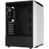 Aerocool Bionic V1 Midi-Tower, RGB, Tempered Glass - Schwarz/Weiß