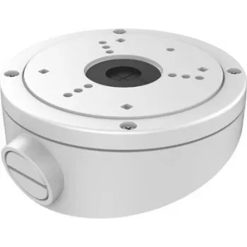 Hikvision DS-1281ZJ-S Anschlussdose für Dome-/Turret-Kameras, Weiß, Aluminiumlegierung