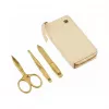 ZWILLING Maniküre-Pediküre-Set 3-teilig mit Nagelschere, Lederetui (97747-001-0)