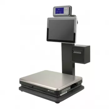OLYMPIA WK1 POS-Waagensystem - 10,1 inch Touchdisplay, Android 11, TSE-konform, Schwarz (944001003)