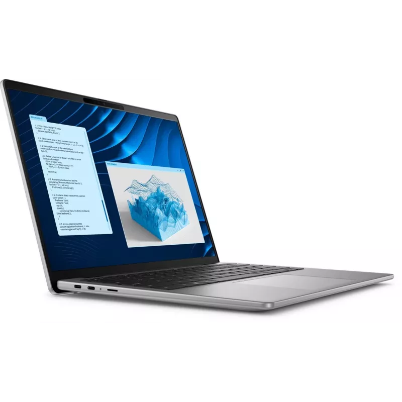 Dell Latitude 5455 Notebook, Snapdragon X Plus X1P-42-100, 16GB RAM, 512GB SSD, 14,0 inch FHD+ Display, Qualcomm Adreno Grafik, Fingerabdruckleser, FHD IR Kamera, Hintergrundbeleuchtete Tastatur, Windows 11 Pro, 3 Jahre ProSupport
