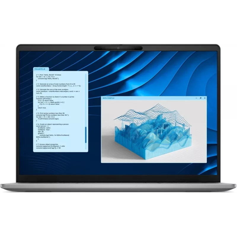 Dell Latitude 5455 Notebook, Snapdragon X Plus X1P-42-100, 16GB RAM, 512GB SSD, 14,0 inch FHD+ Display, Qualcomm Adreno Grafik, Fingerabdruckleser, FHD IR Kamera, Hintergrundbeleuchtete Tastatur, Windows 11 Pro, 3 Jahre ProSupport