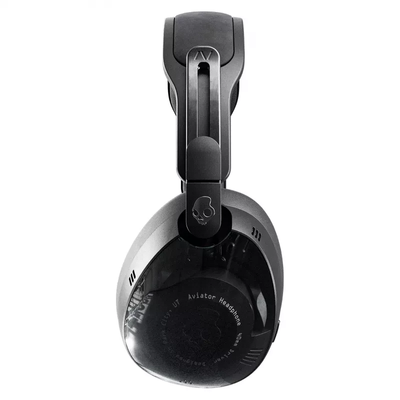 Skullcandy Aviator 900 ANC TWS Kabellose Over-Ear-Kopfhörer mit aktiver Geräuschunterdrückung, Schwarz