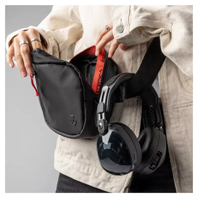 Skullcandy Aviator 900 ANC TWS Kabellose Over-Ear-Kopfhörer mit aktiver Geräuschunterdrückung, Schwarz