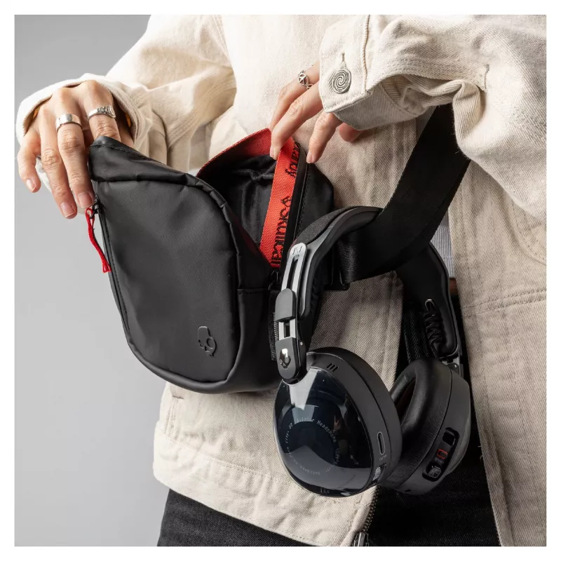 Skullcandy Aviator 900 ANC TWS Kabellose Over-Ear-Kopfhörer mit aktiver Geräuschunterdrückung, Schwarz