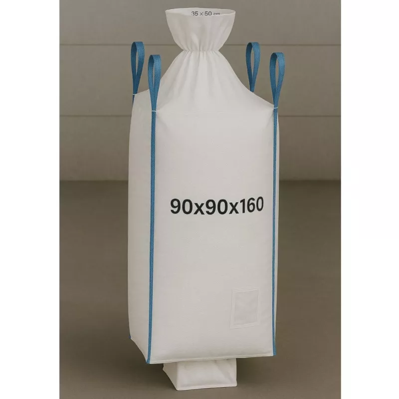 EXTRALINK Big Bag U+2 90x90x160cm 1000kg mit Auslaufstutzen