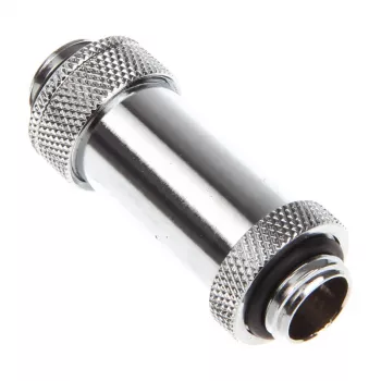 Bitspower Aqua-Pipe II (41-69mm) für Ausgleichsbehälter - G1/4 Gewinde, glänzendes Silber