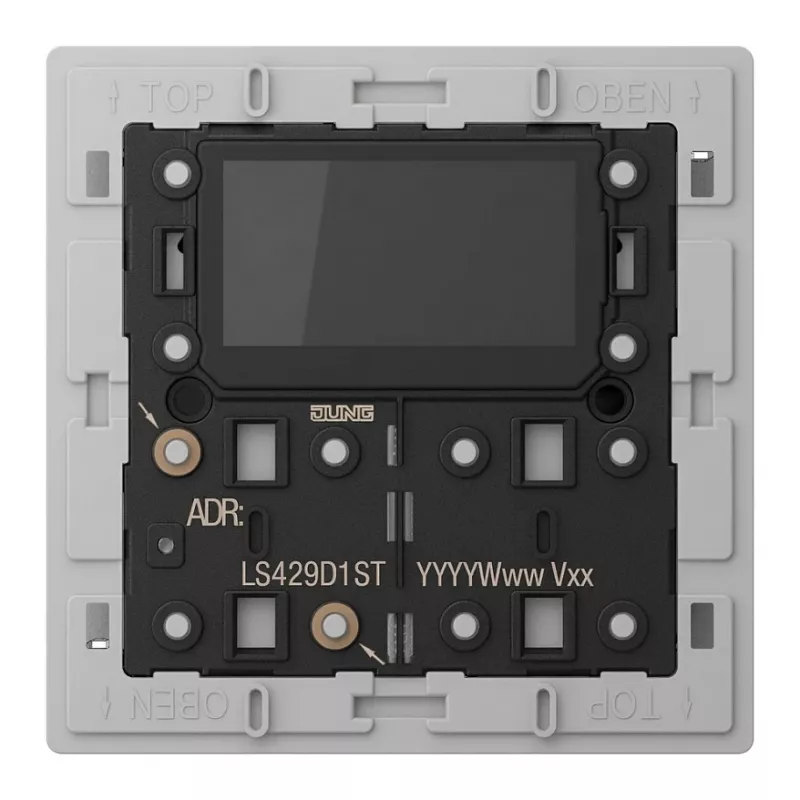 JUNG LS 429 D 1ST KNX Raumcontroller-Modul F40 Secure Serie Alpinweiß