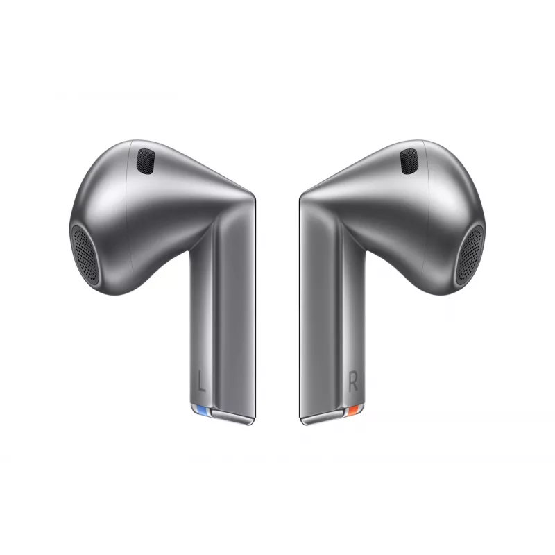 Samsung Galaxy Buds3 True Wireless Stereo (TWS) In-Ear Headset mit aktiver Geräuschunterdrückung, Bluetooth 5.4, IP57, Silber
