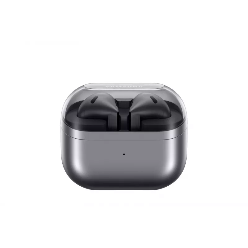 Samsung Galaxy Buds3 True Wireless Stereo (TWS) In-Ear Headset mit aktiver Geräuschunterdrückung, Bluetooth 5.4, IP57, Silber