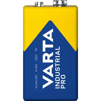 VARTA 6LR61/6LP3146/9V Block (4022) Industrial Pro Batterie, 20er-Pack, Karton mit Folientablett